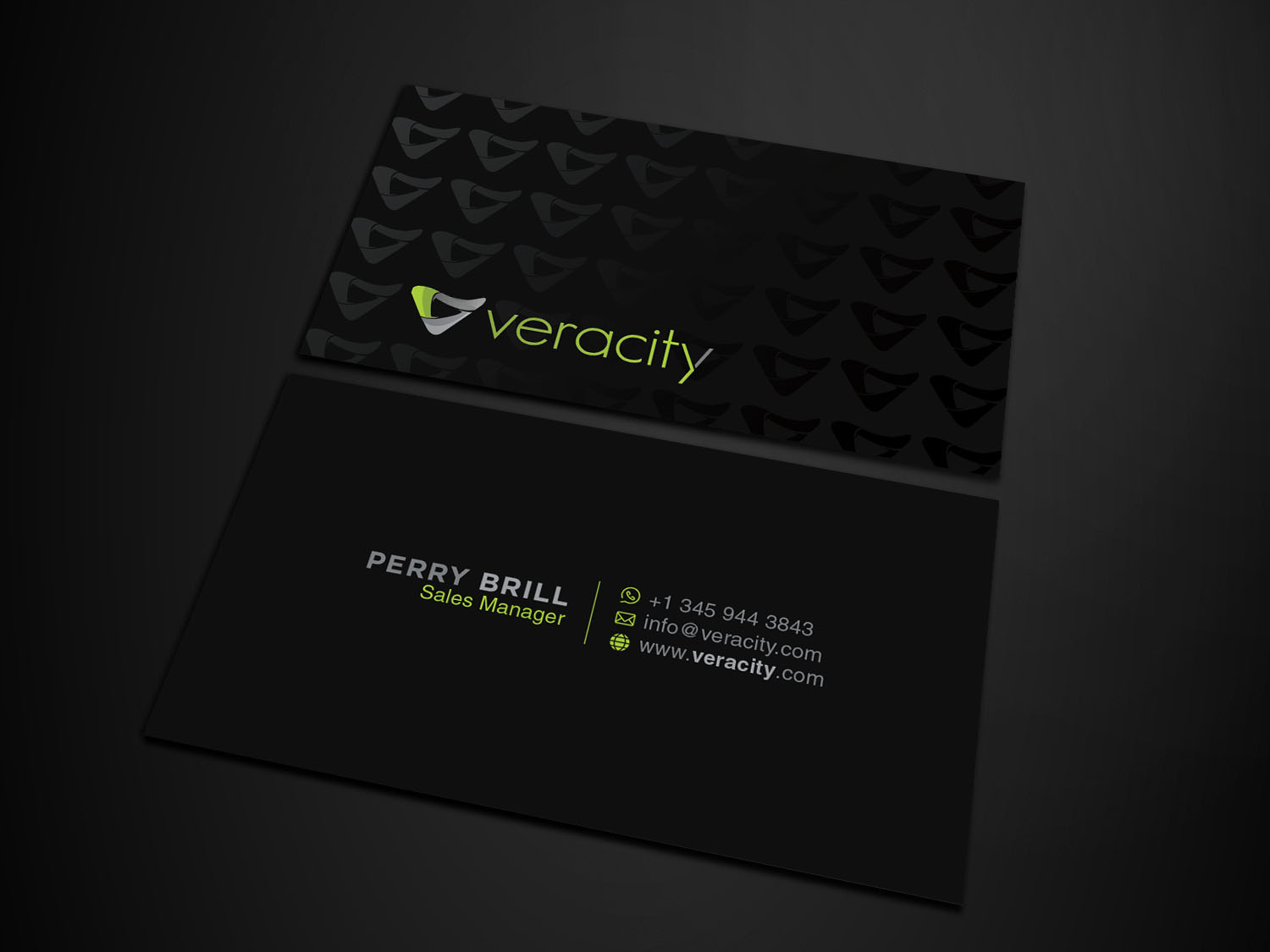 Business Card Design by Verified artistry for veracity | Design #23421304