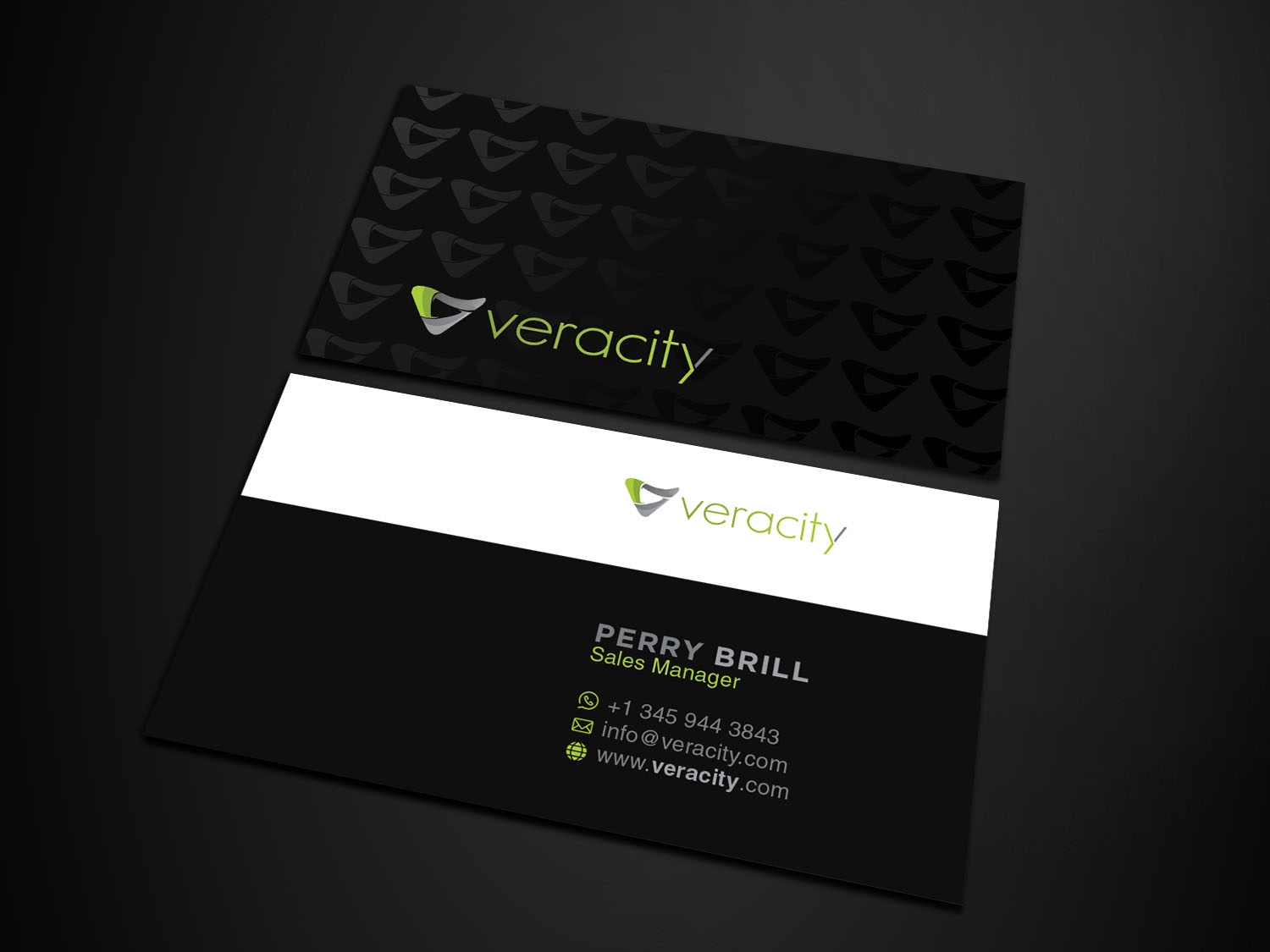 Business Card Design by Verified artistry (Design garden) for veracity | Design #23421305