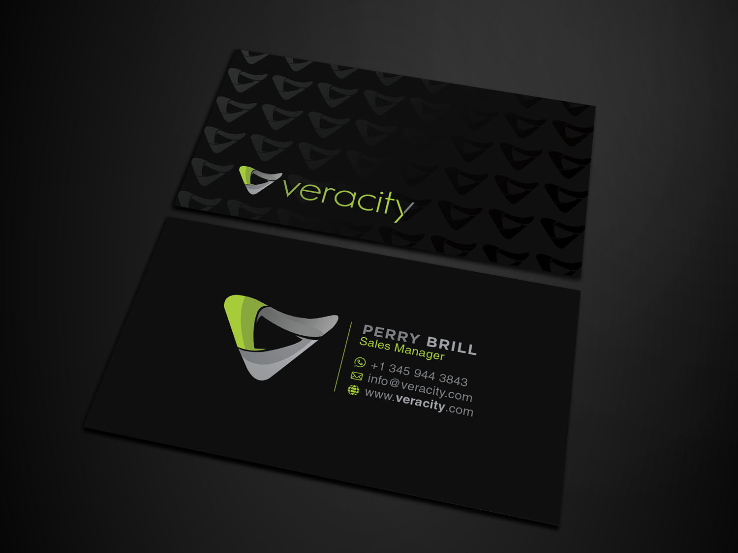 Business Card Design by Verified artistry (Design garden) for veracity | Design #23421306
