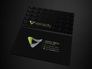 Business Card Design by Verified artistry (Design garden) for veracity | Design: #23421306