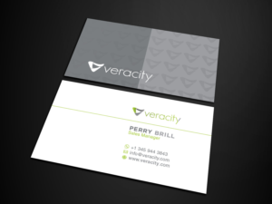 Business Card Design by Verified artistry (Design garden) for veracity | Design: #23421308