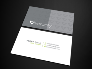 Business Card Design by Verified artistry (Design garden) for veracity | Design: #23421310
