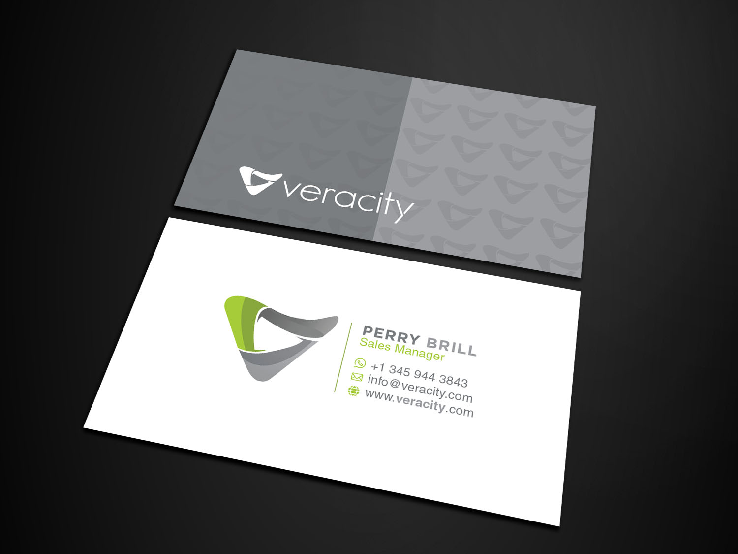 Design de Carte de Visite par Verified artistry (Design garden) pour veracity | Design #23421311