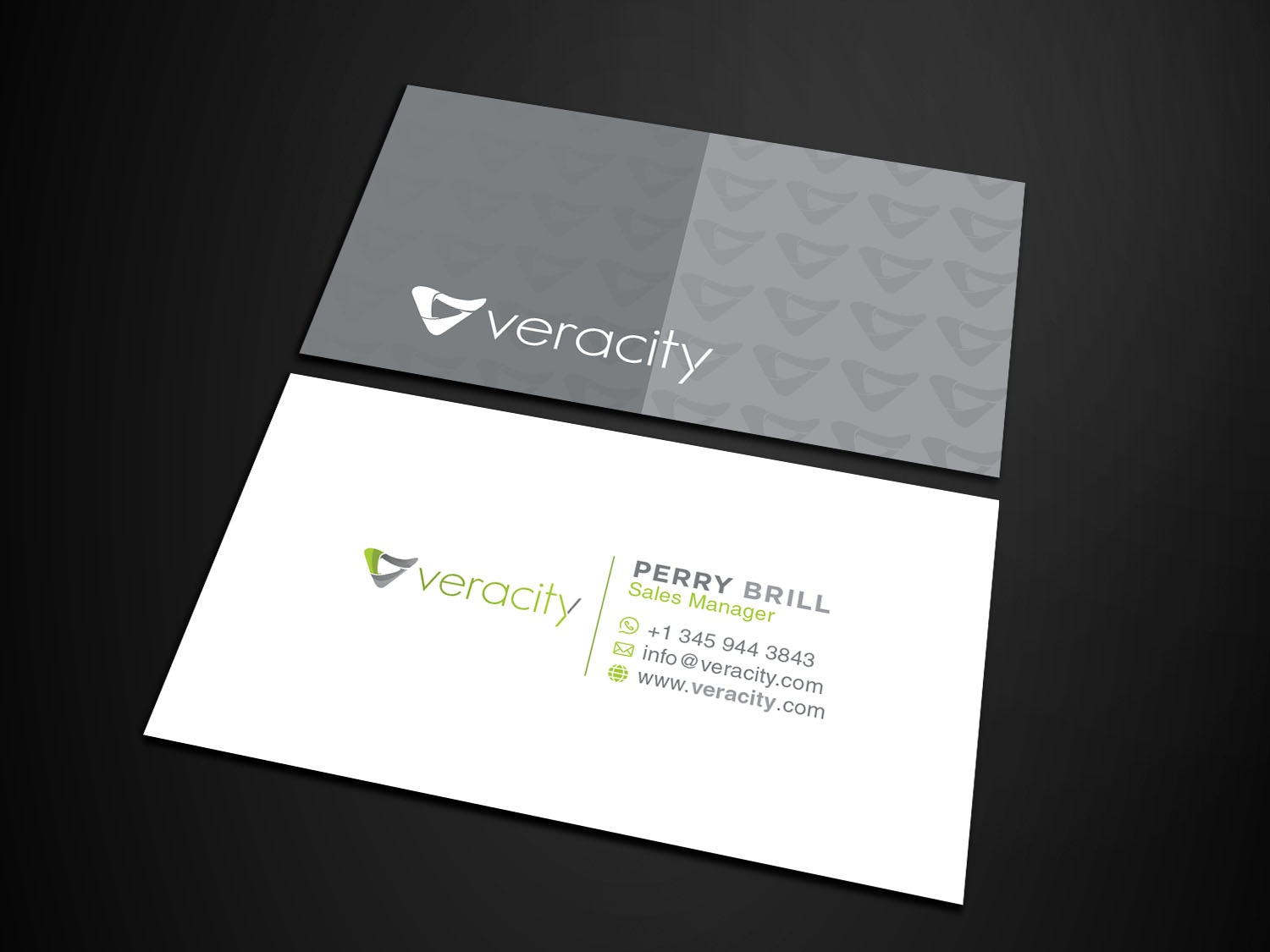 Business Card Design by Verified artistry for veracity | Design #23421312