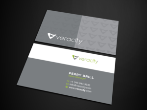 Design de Carte de Visite par Verified artistry (Design garden) pour veracity | Design : #23421316