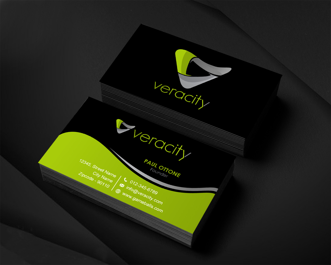 Design de Carte de Visite par Infinitive Technology pour veracity | Design #23420608