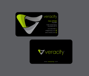 Diseño de Tarjeta de Presentación por Infinitive Technology para veracity | Diseño: #23420717
