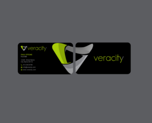 Diseño de Tarjeta de Presentación por Infinitive Technology para veracity | Diseño: #23420807