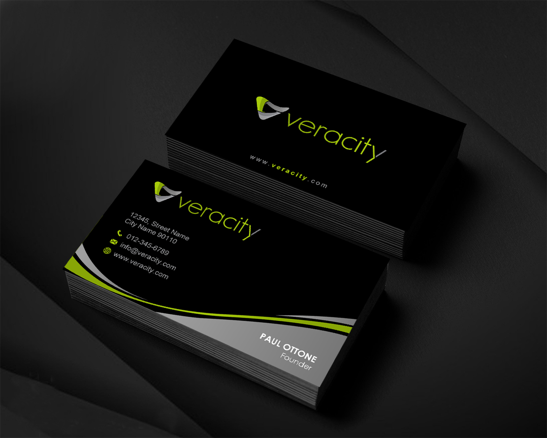 Design de Carte de Visite par Infinitive Technology pour veracity | Design #23421830