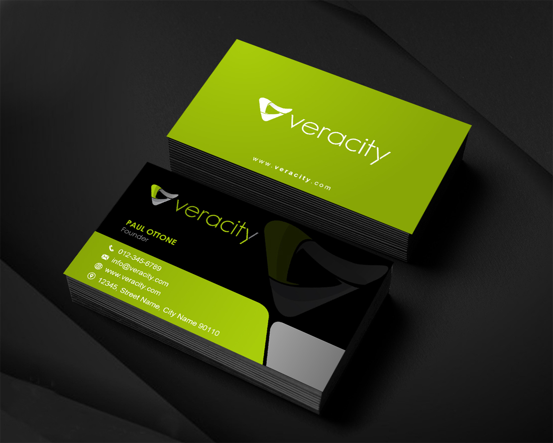 Design de Carte de Visite par Infinitive Technology pour veracity | Design #23421831