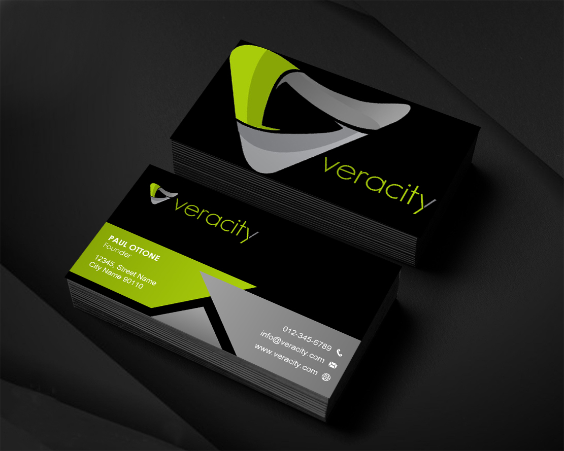 Design de Carte de Visite par Infinitive Technology pour veracity | Design #23421832