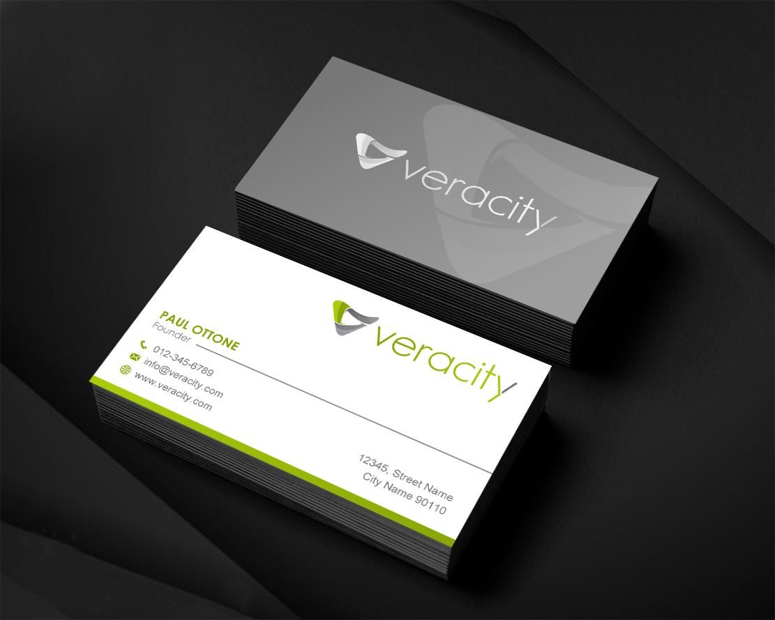Design de Carte de Visite par Infinitive Technology pour veracity | Design #23421840