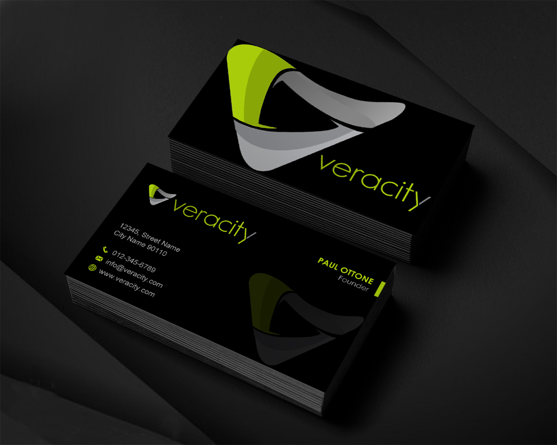 Design de Carte de Visite par Infinitive Technology pour veracity | Design #23421842