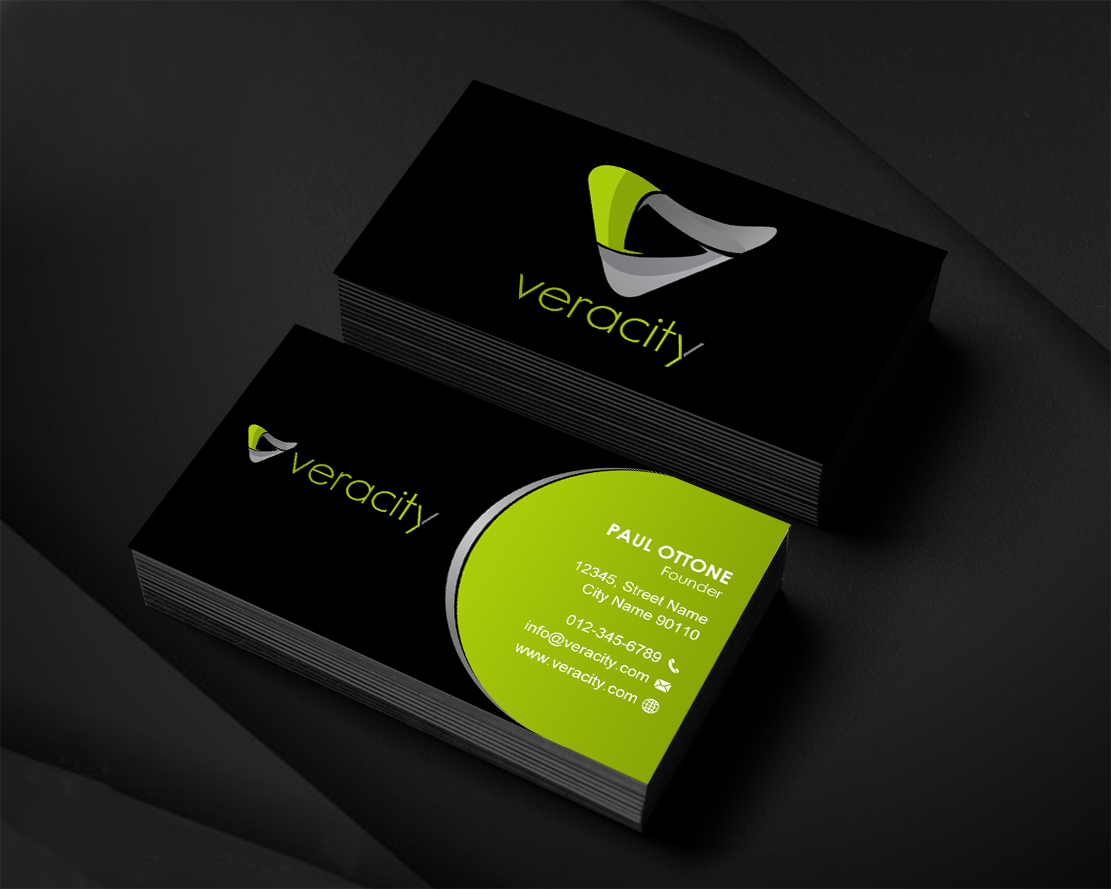 Design de Carte de Visite par Infinitive Technology pour veracity | Design #23421849