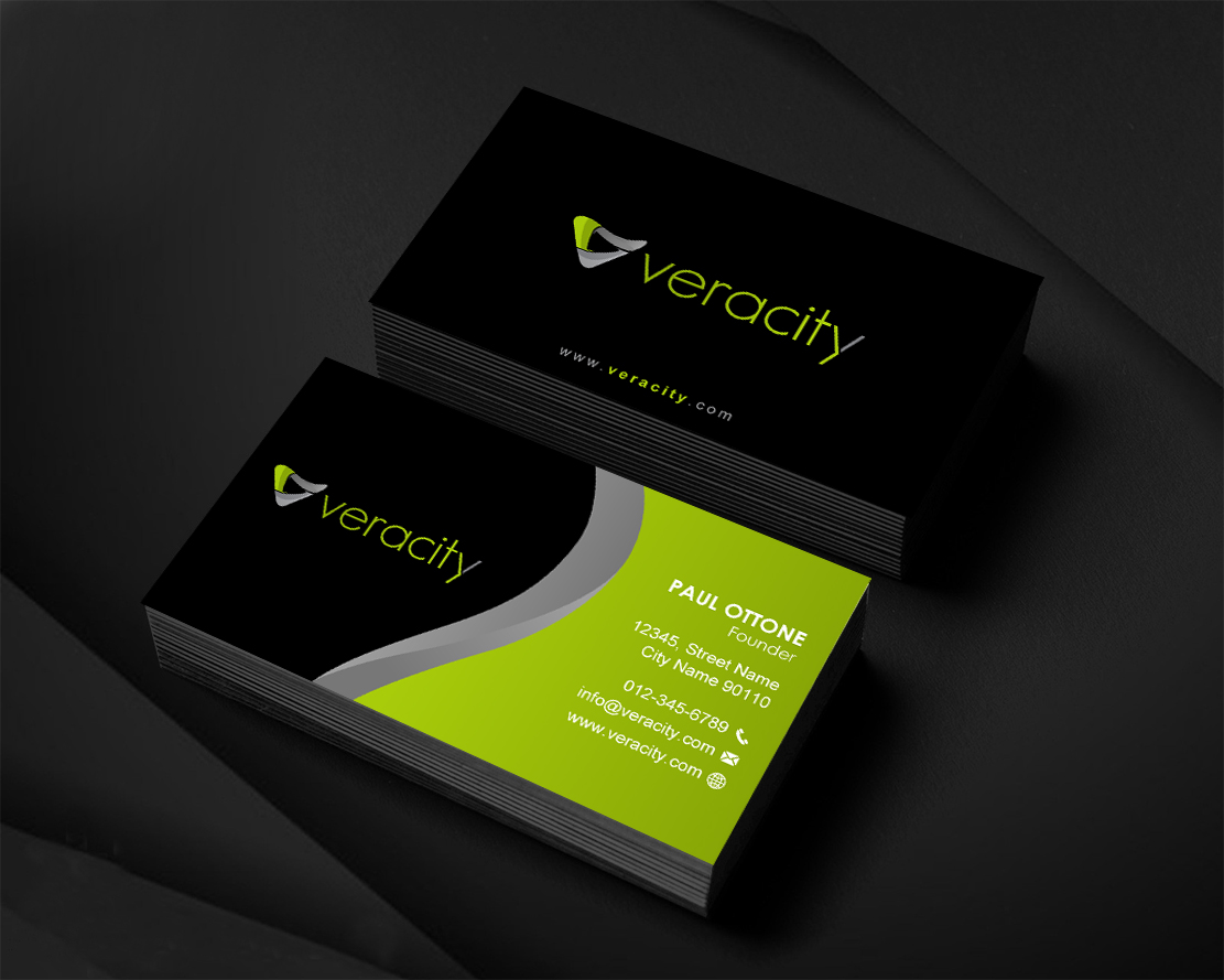 Design de Carte de Visite par Infinitive Technology pour veracity | Design #23421854
