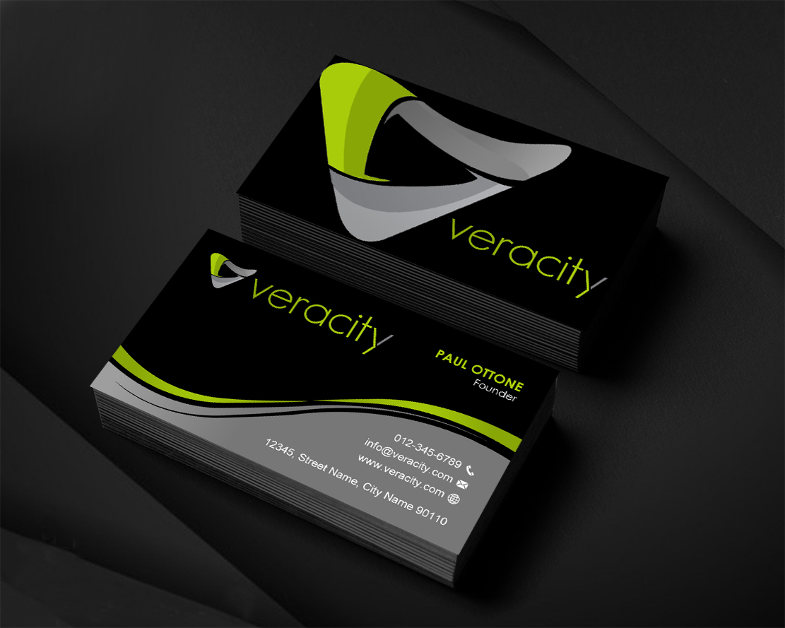 Design de Carte de Visite par Infinitive Technology pour veracity | Design #23421857