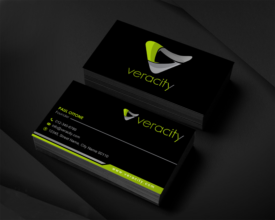 Design de Carte de Visite par Infinitive Technology pour veracity | Design #23422473