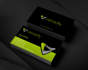 Diseño de Tarjeta de Presentación por Infinitive Technology para veracity | Diseño: #23422482