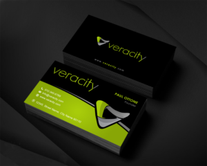 veracity business card | Business Card Design by Infinitive Technology