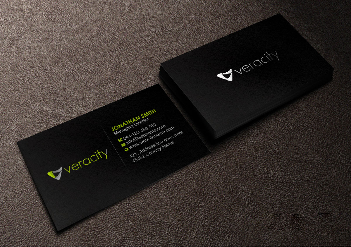 Design de Carte de Visite par Creations Box 2015 pour veracity | Design #23421952