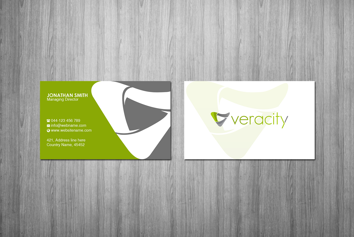 Design de Carte de Visite par Creations Box 2015 pour veracity | Design #23421965