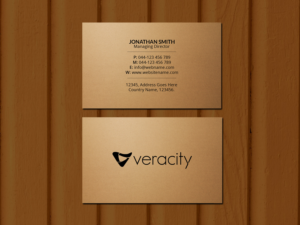 Design de Carte de Visite par Creations Box 2015 pour veracity | Design : #23421967