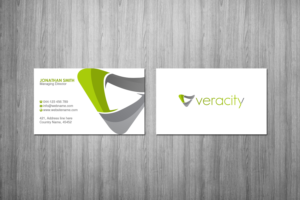 Design de Carte de Visite par Creations Box 2015 pour veracity | Design : #23421968