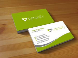 Design de Carte de Visite par Creations Box 2015 pour veracity | Design : #23421989