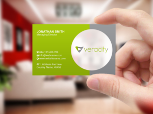 Business Card Design by Creations Box 2015 for veracity | Design #23422808
