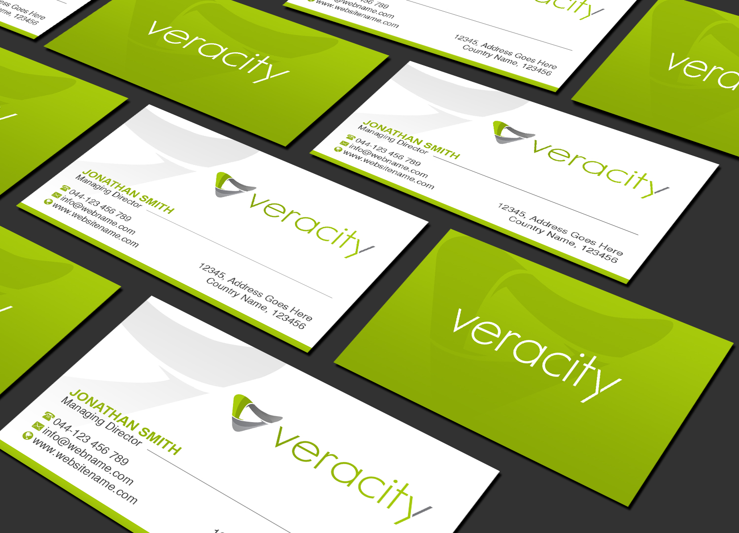 Visitenkarten-Design von Creations Box 2015 für veracity | Design #23422830