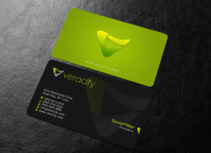Business Card Design by Brand aid for veracity | Design: #23422392