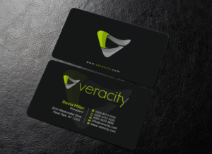Business Card Design by Brand aid for veracity | Design: #23422395