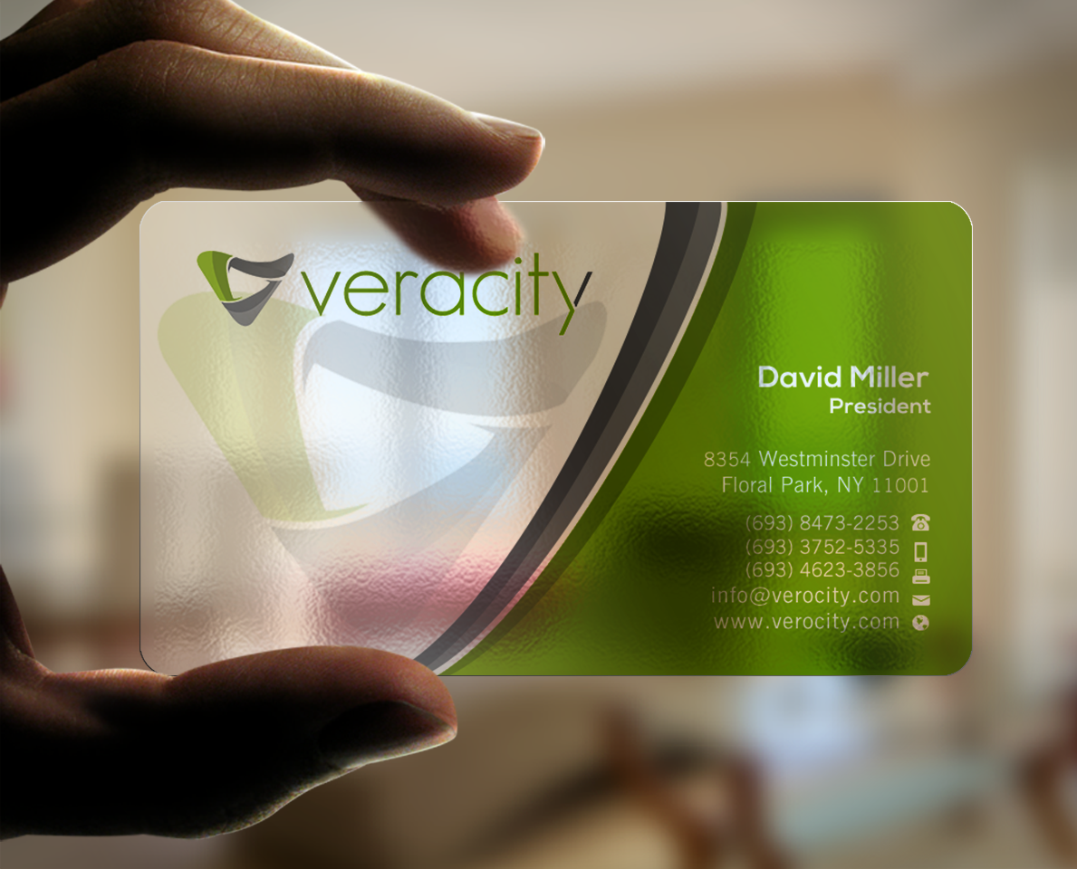 Design de Carte de Visite par Brand aid pour veracity | Design #23422403