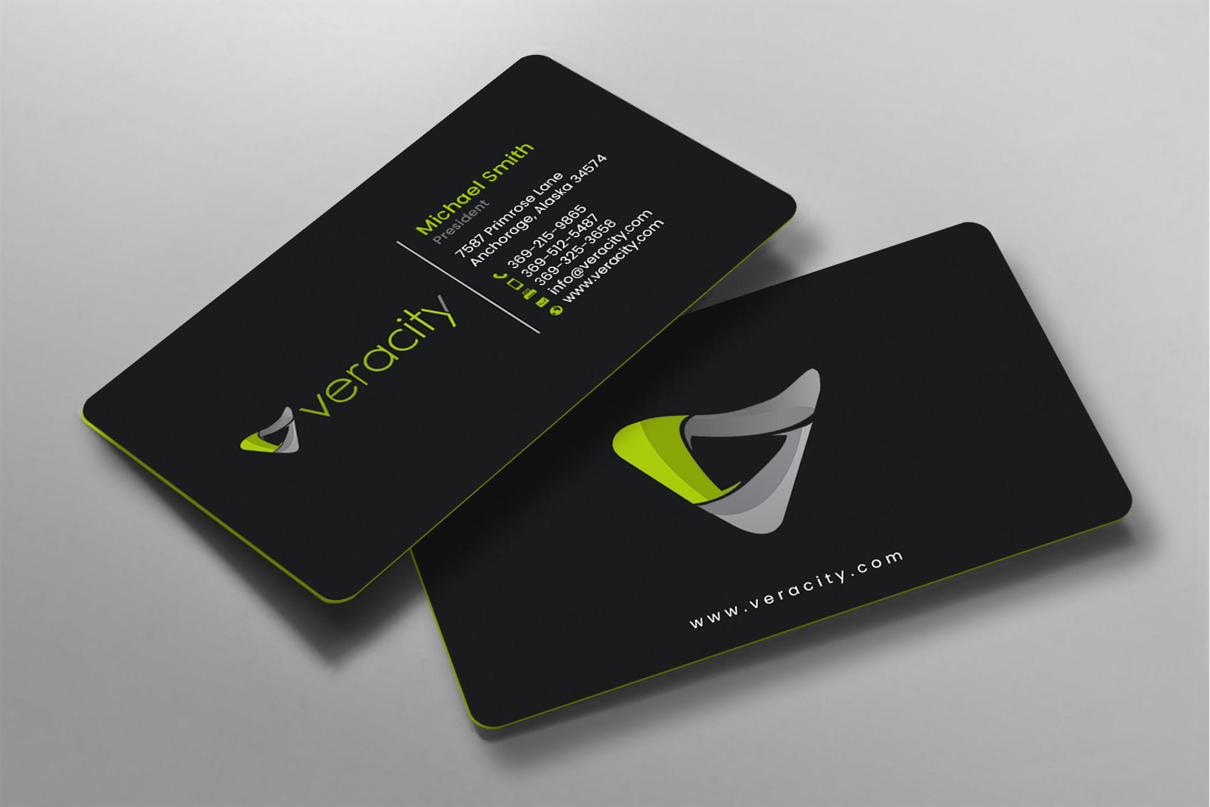 Design de Carte de Visite par chandrayaan.creative pour veracity | Design #23420382