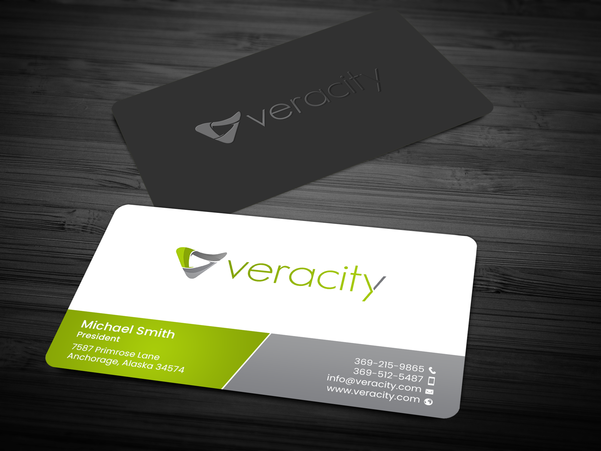 Design de Carte de Visite par chandrayaan.creative pour veracity | Design #23422360