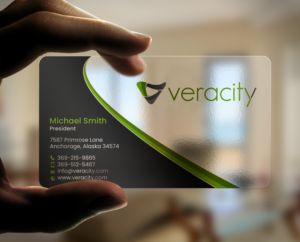 Design de Carte de Visite par chandrayaan.creative pour veracity | Design : #23422366