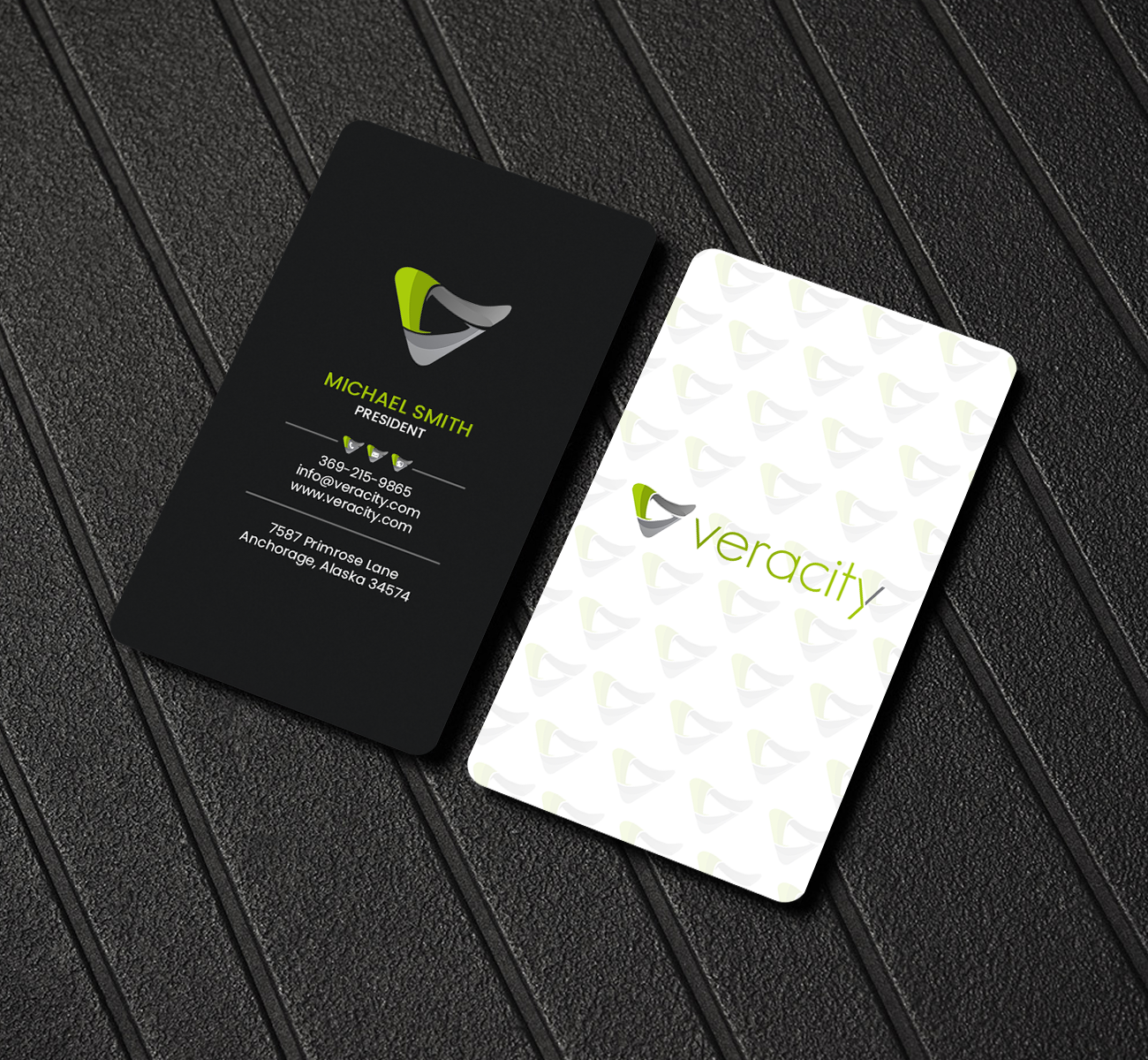 Design de Carte de Visite par chandrayaan.creative pour veracity | Design #23422376