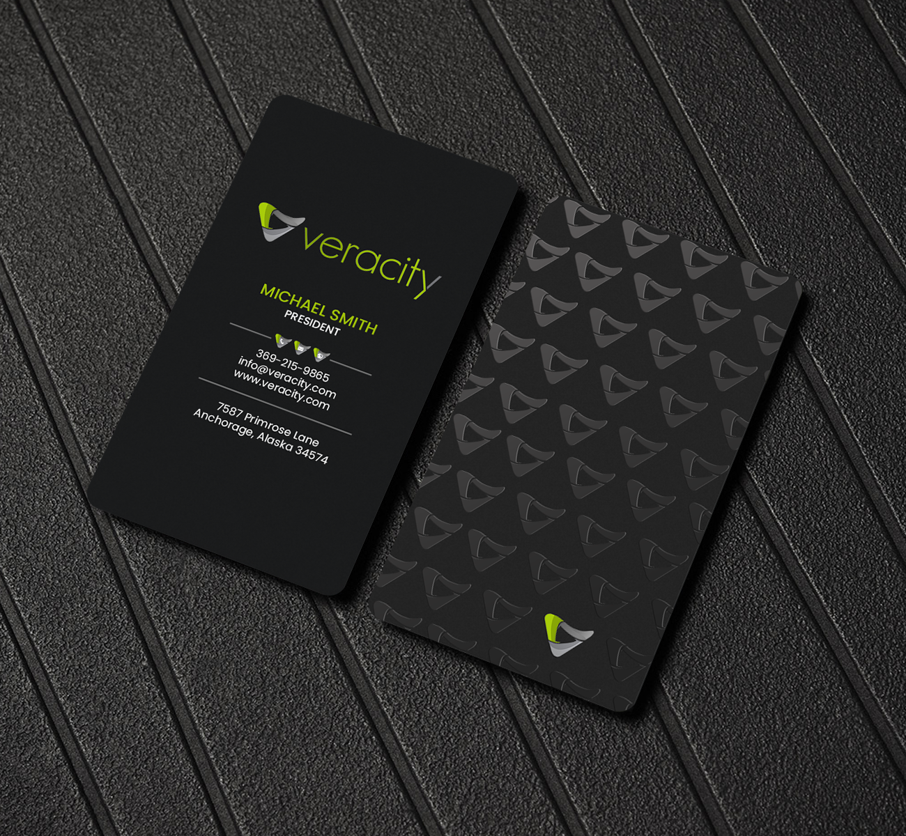 Design de Carte de Visite par chandrayaan.creative pour veracity | Design #23422378
