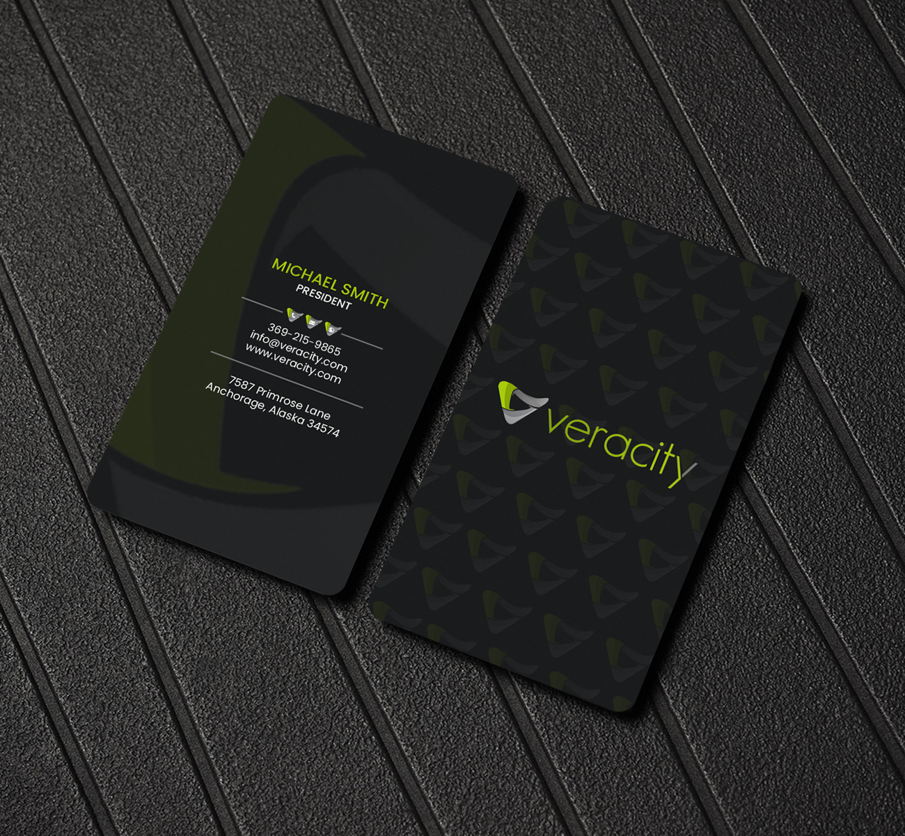 Design de Carte de Visite par chandrayaan.creative pour veracity | Design #23422381