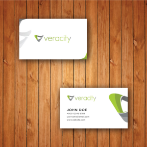 Business Card Design by ecorokerz for veracity | Design #23422258