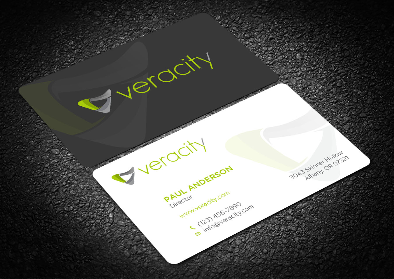 Visitenkarten-Design von Tripti Ranjan Gain für veracity | Design #23422548