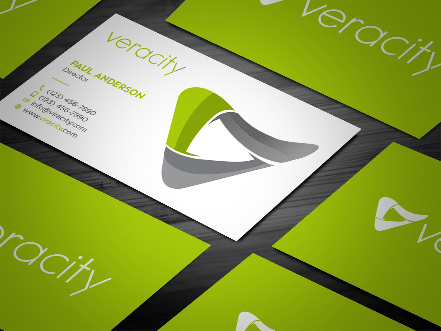 Business Card Design by Tripti Ranjan Gain for veracity | Design #23422610