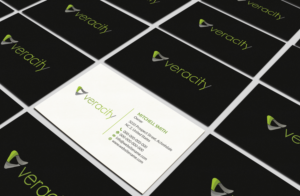 Business Card Design by T.R for veracity | Design: #23424306
