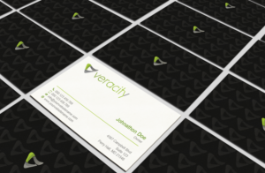 Business Card Design by T.R for veracity | Design: #23424409