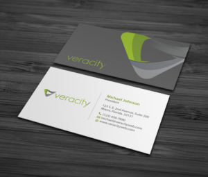 Diseño de Tarjeta de Presentación por MDesign para veracity | Diseño: #23434114