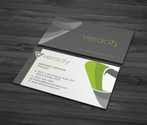Diseño de Tarjeta de Presentación por MDesign para veracity | Diseño: #23453199