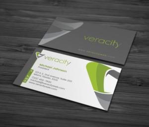 Diseño de Tarjeta de Presentación por MDesign para veracity | Diseño: #23453200
