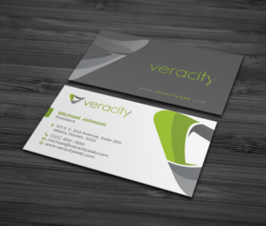 Design de Carte de Visite par MDesign pour veracity | Design : #23453201