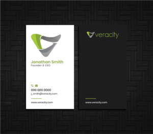 Business Card Design by Bold Pixels for veracity | Design: #23424486