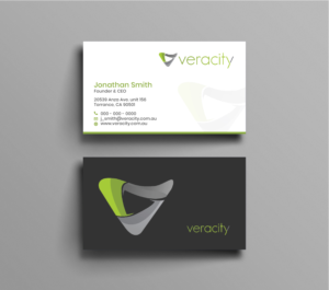 Business Card Design by Bold Pixels for veracity | Design: #23424795